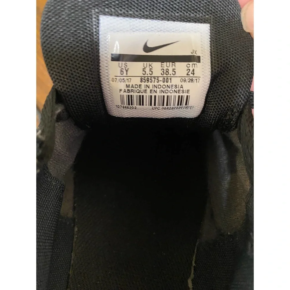 Nike Air Max Dynasty 2 859575-001 Gray Black Running Shoes Sneakers 6Y - Picture 13 of 13